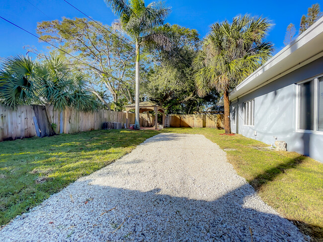 fenced in private parking - 1500 Davie Blvd