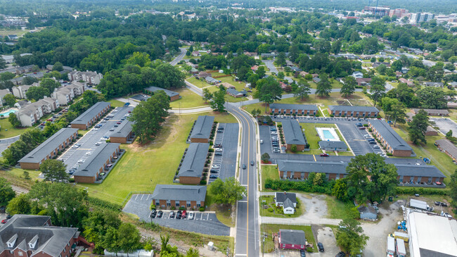 Aerial Photo - Amora East Townhomes