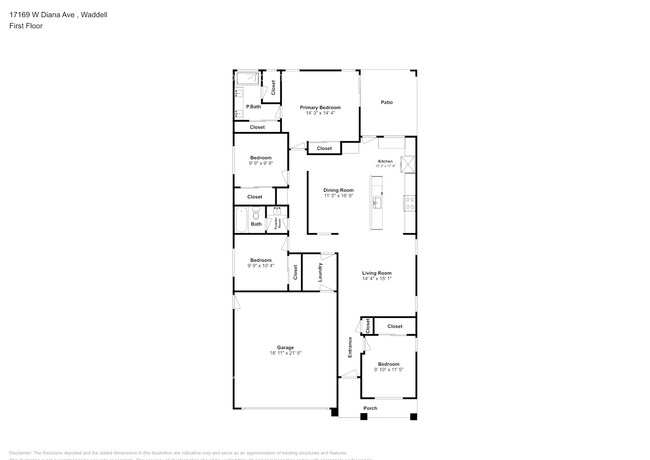 Foto del edificio - 17169 W Diana Ave