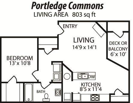 Building Photo - 2 br, 2 bath Apartment - Portledge Commons