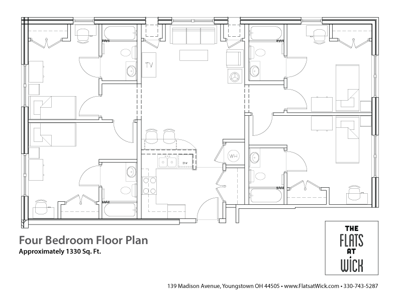 Flats at Wick – 4 Bedroom