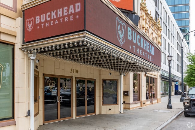 The Buckhead Theater is a major live entertainment draw in the Tuxedo Park neighborhood.