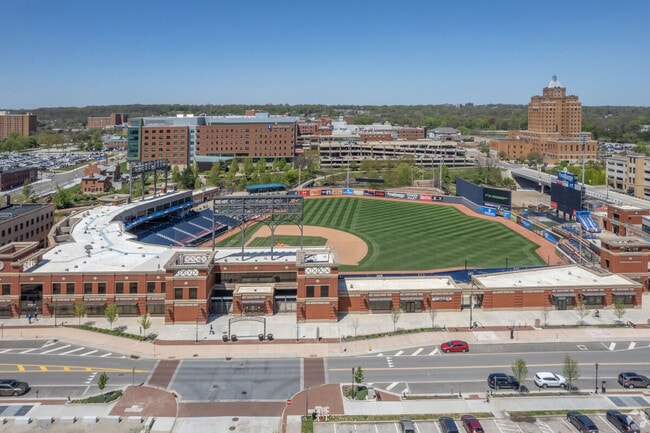 Canal Park is baseball field that is home of the Akron RubberDucks in Downtown Akron.
