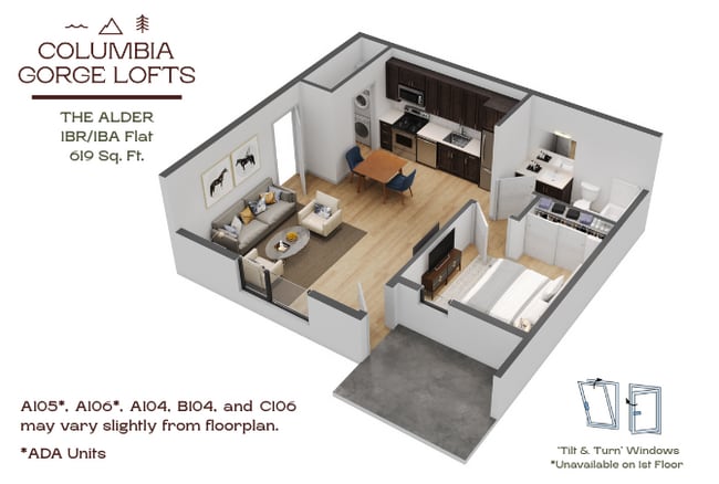CGL_TheAlder_1BR1.png - Columbia Gorge Lofts