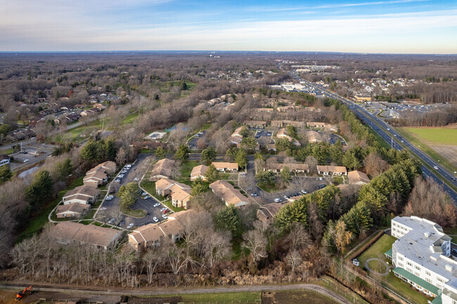 Aerial Photo - Covered Bridge Condominiums