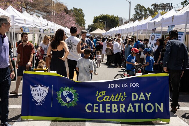 The City of Beverly Hills celebrates Earth Day every year.