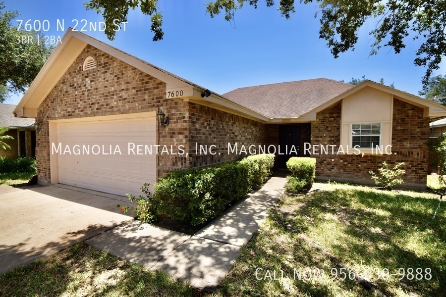 7600 N 22nd St, McAllen, TX 78504 - House Rental in McAllen, TX ...