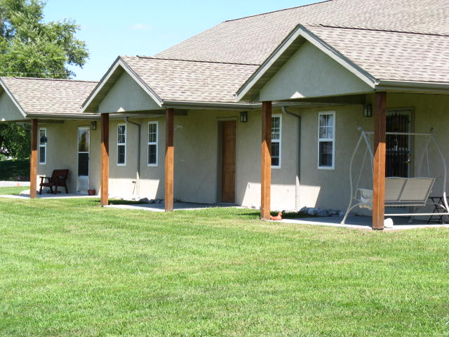 Private rear entrance patios - 1305 Esry Dr