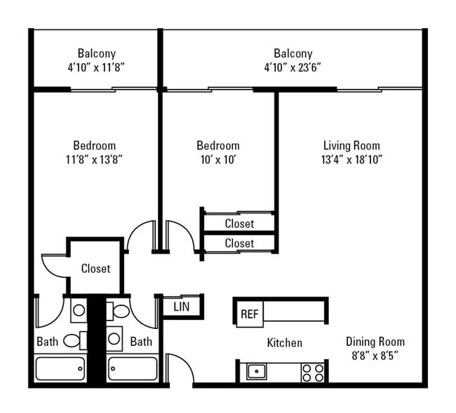 Interior Photo - Park Towers Apartments