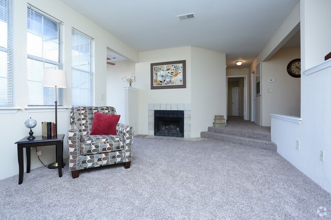 Sunken Living Room - The Landing at Edgewater