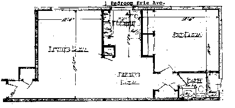 1BR/1BA - Erie Woods