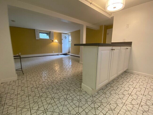 view of living area from kitchen - 25 Undine Rd