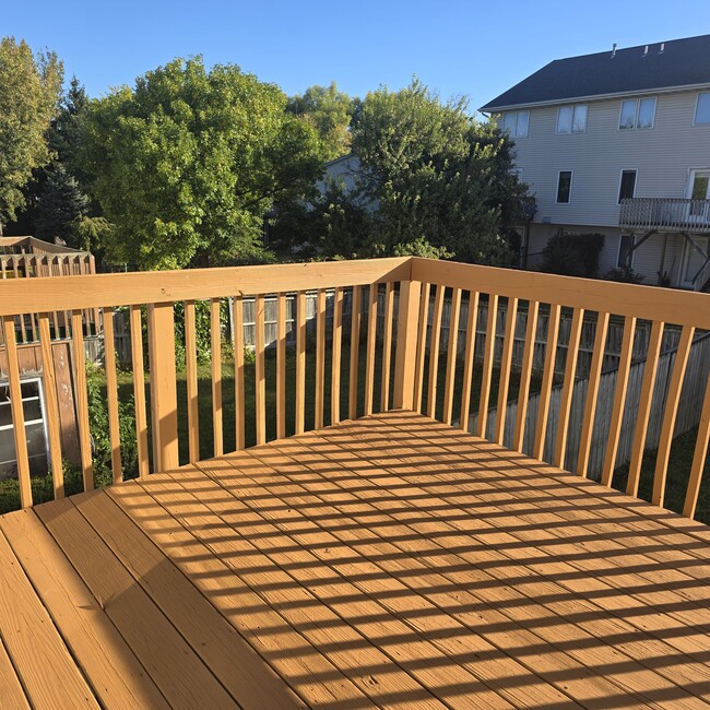 Deck- Newly Stained - 1415 Kodiak Ct