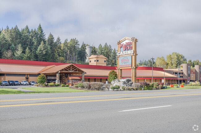 Stop by the popular Wind River Casino to have some fun in Nisqually Indian Community.