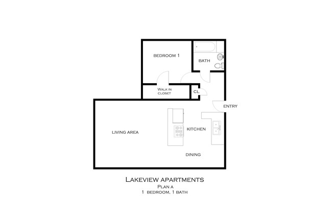 Plano de planta - Lakeview Terrace