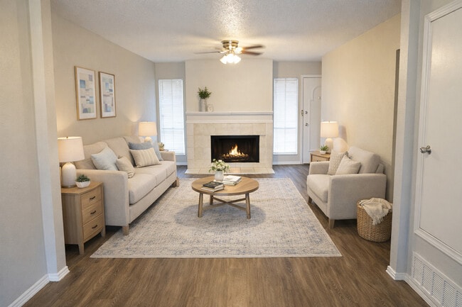 Cozy Living Room - Northwood Hills Apartments