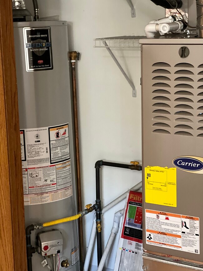 furnace, water heater, AC - 2902 Shadow Creek Dr