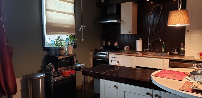 Bright kitchen - 42 Hutton St