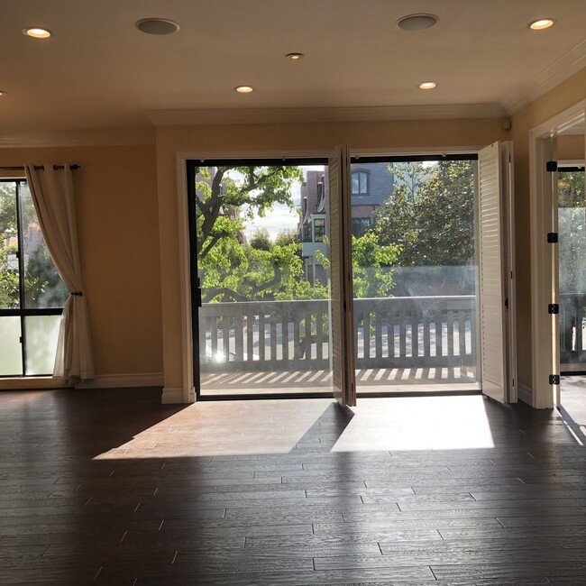 LIVING ROOM WEST VIEW - 2324 S Beverly Glen Blvd