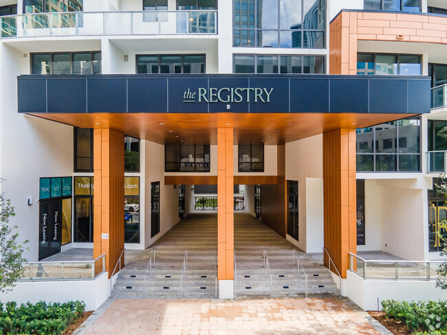 Entrance - The Registry Las Olas