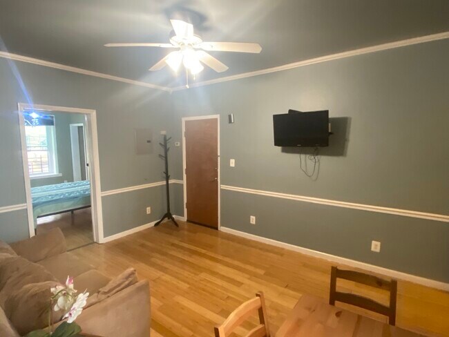 Living room from eating nook - 132 1/2 Ripley Pl