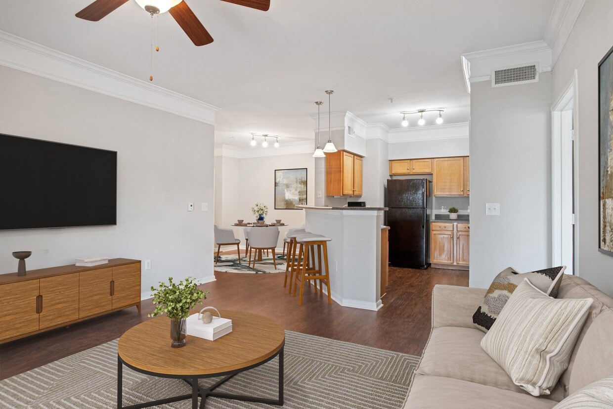 Espacio habitable abierto - Carrington Park at Huffmeister Apartments