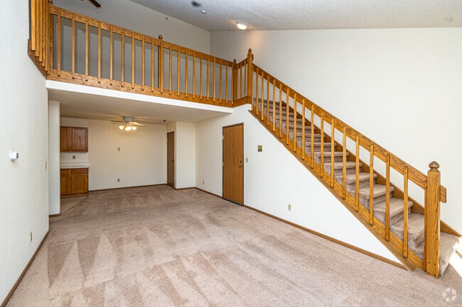 2BR, 2.5BA - 1,900SF - Living Room - Greenfield Park Apartments