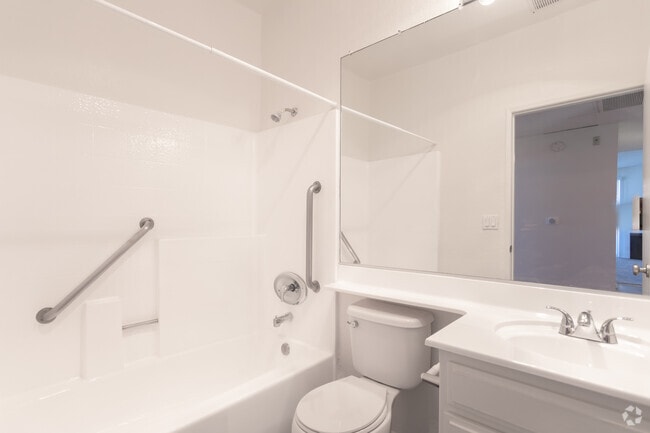 3BR,2BA-1300SF-Bathroom - Vassar Terrace