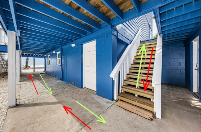 Main Entrance & Private Beach Access - 8432 W Gulf Blvd