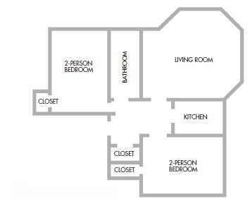 2BR/1BA - Levine Hall St. Stephen Street Complex