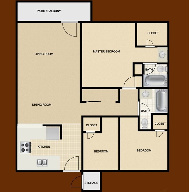 Autumn Brook Apartments San Antonio Tx 3br 2ba Autumn Brook
