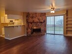 Large, open living area with view of the lake - 5809 Lake Hubbard Pky