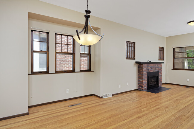 Dining Room open to Living Room - 1003 Adams St