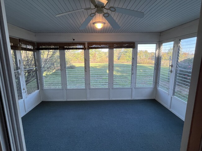 Attached sunroom next to family room and kitchen - 2130 Hilltown Pike