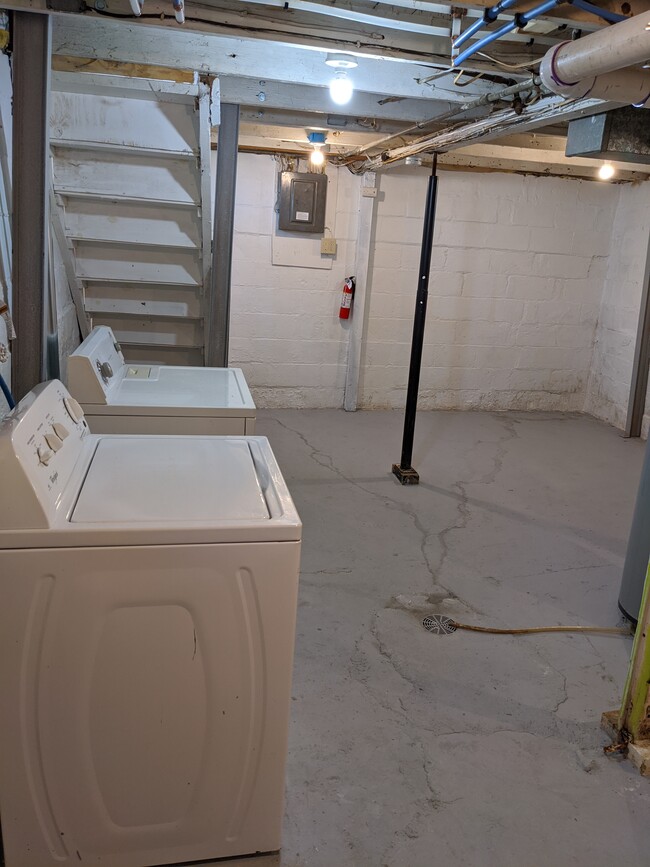 Washer/dryer included in the basement - 1500 8th Ave NE