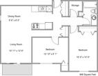 Westwood - Two Bedroom - Plan B