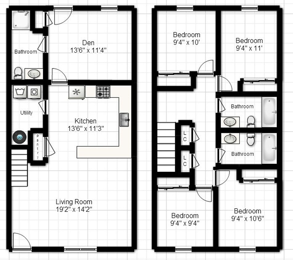 Foto principal - Rutherford Townhomes 4 Bedroom w/Den 3 Bat...