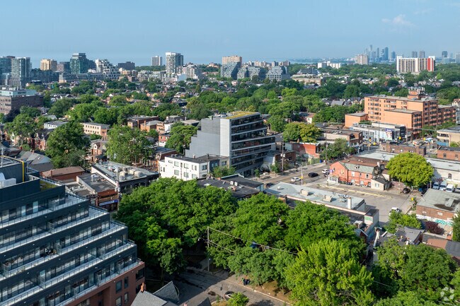 Aerial Photo - Abacus Lofts