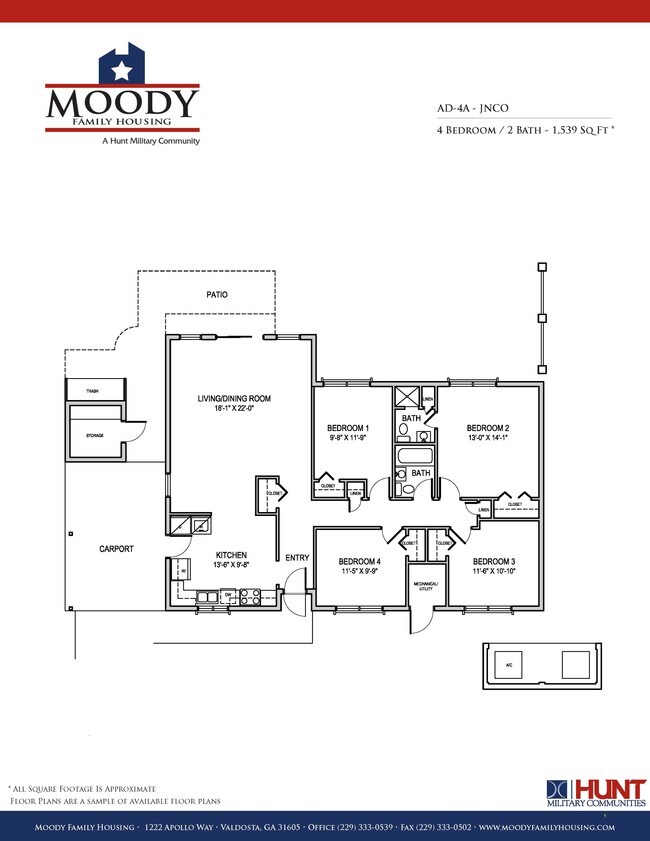 Moody Family Housing Apartments Moody AFB, GA
