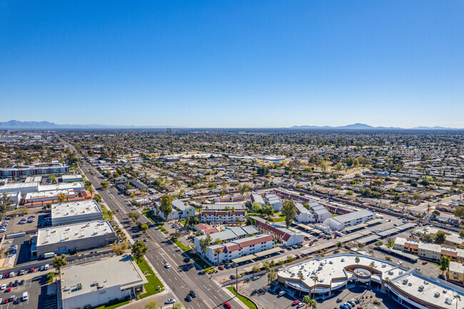 Aerial Photo - MadEry Apartments