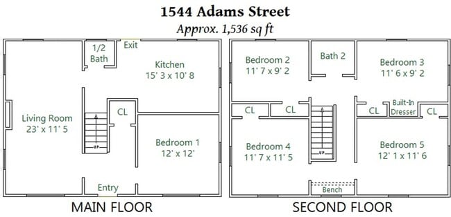 Building Photo - 1544 Adams St