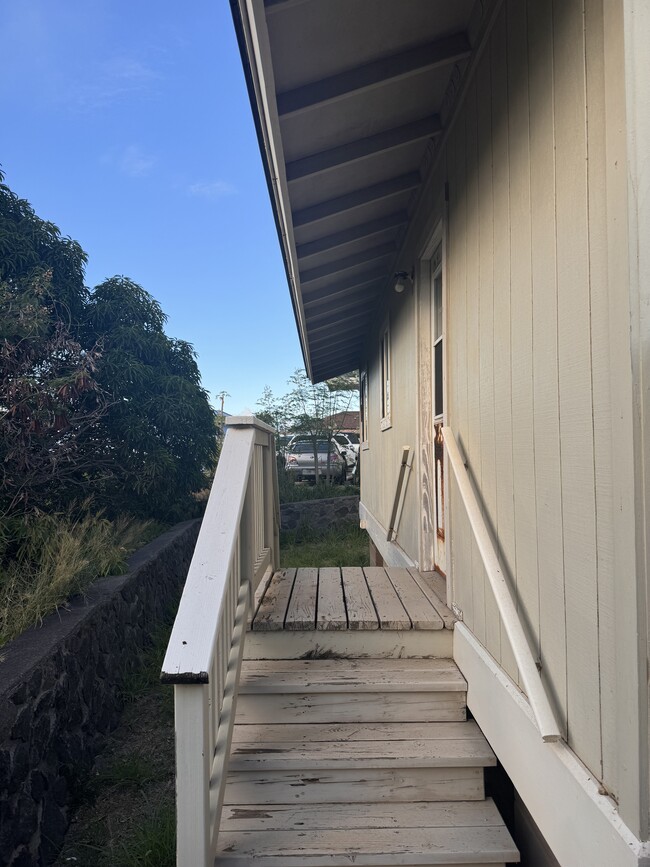 Back of cottage - 486 Kea St