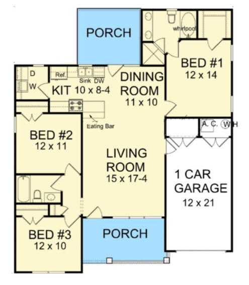 Floor Plan - 4838 Brown Gap Rd