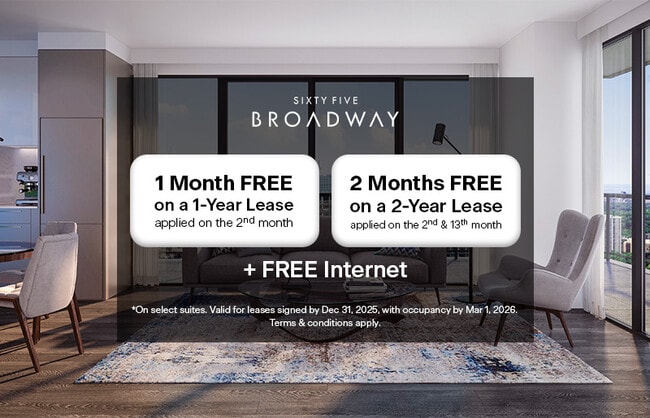 2025 Winter Promotion - Sixty Five Broadway