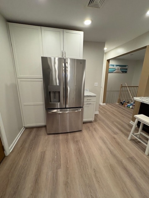 Stainless Steel Fridge - 9 E Union Blvd