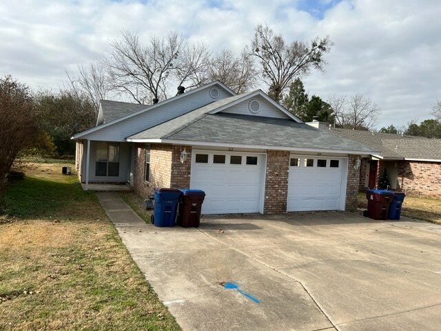 Exterior - Garage and Front Porch - 217 N 44th St