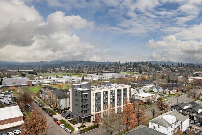 Aerial Photo - Ferry Street Flats