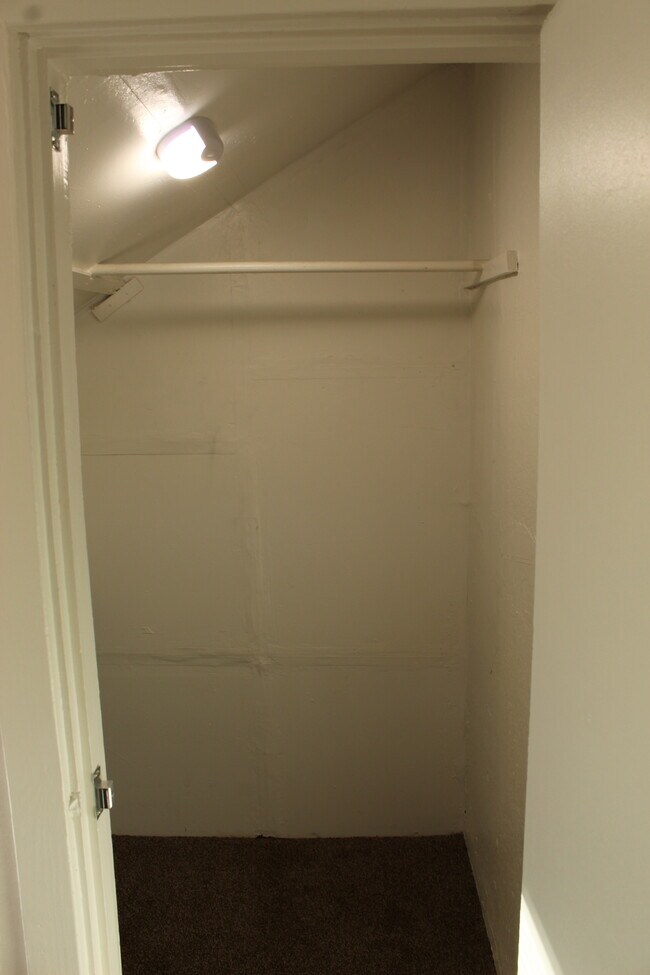 Each bedroom has 2 large closets. - 1309-C Jones Avenue