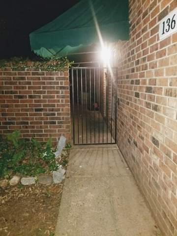 Patio entrance - 4503 Heyman Ln