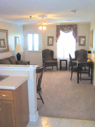 Sala de estar - Elliott Place Senior Living